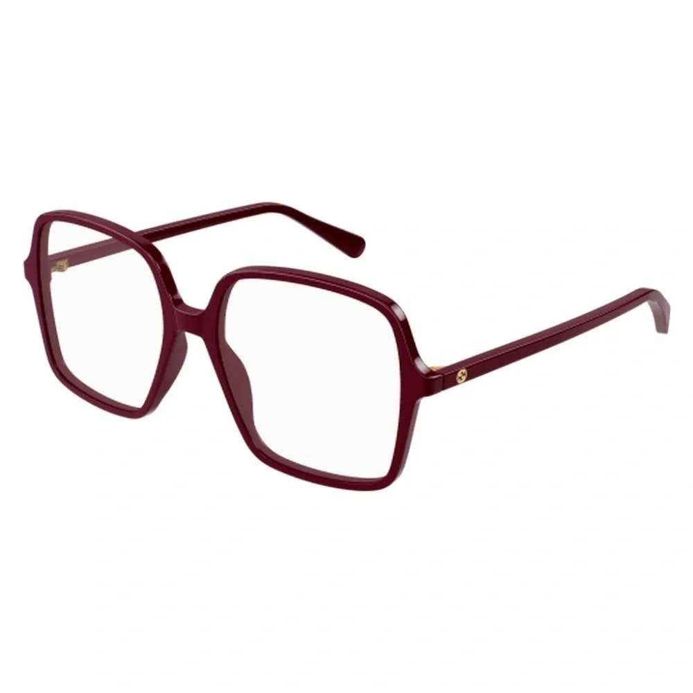 NWT GUCCI GG1003O - 005 Burgundy Square Eyeglasses